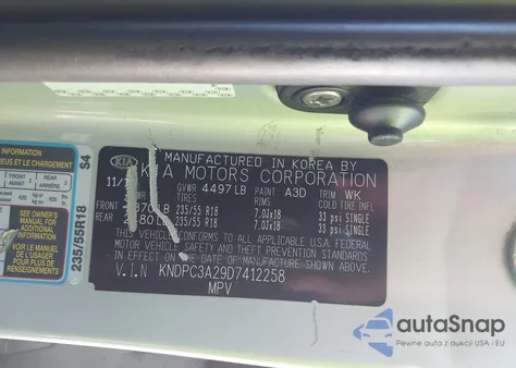 2013 Kia Sportage Ex from USA, damaged, VIN KNDPC3A29D7412258